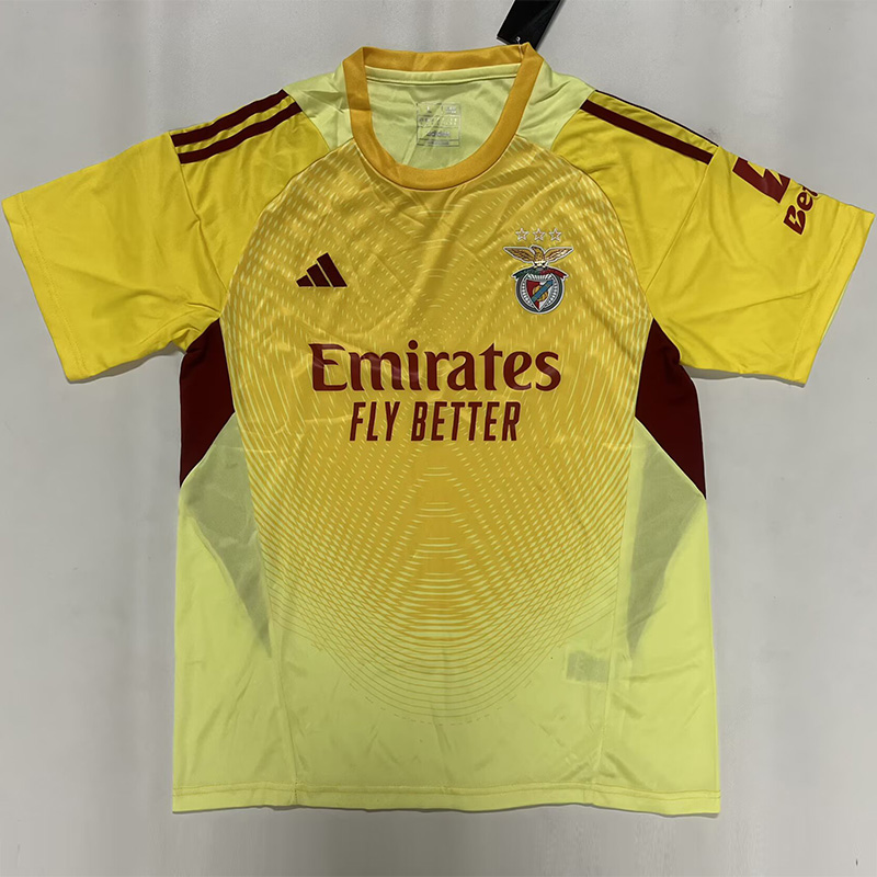 25-26 Benfica Yellow GoalKeeper Soccer Jersey