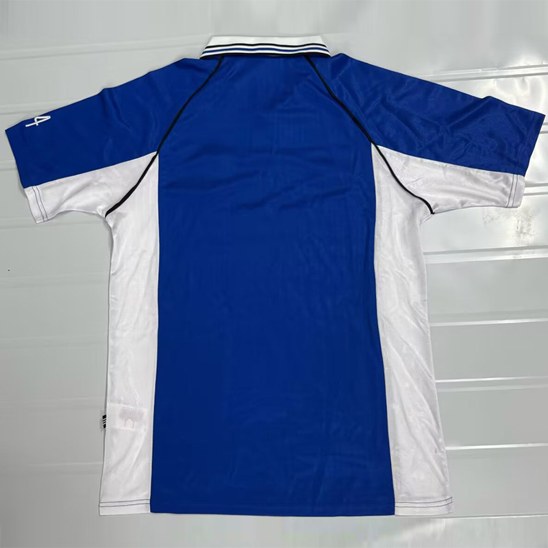 1998-2000 Schalke 04 Home Retro Soccer Jersey