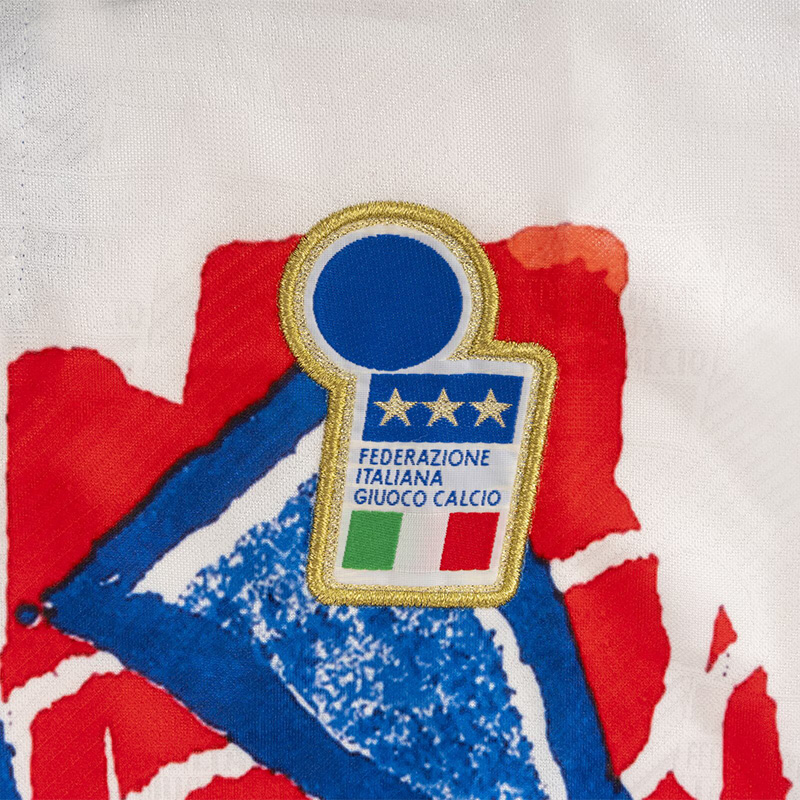 1994 Italy White Retro Training shirts