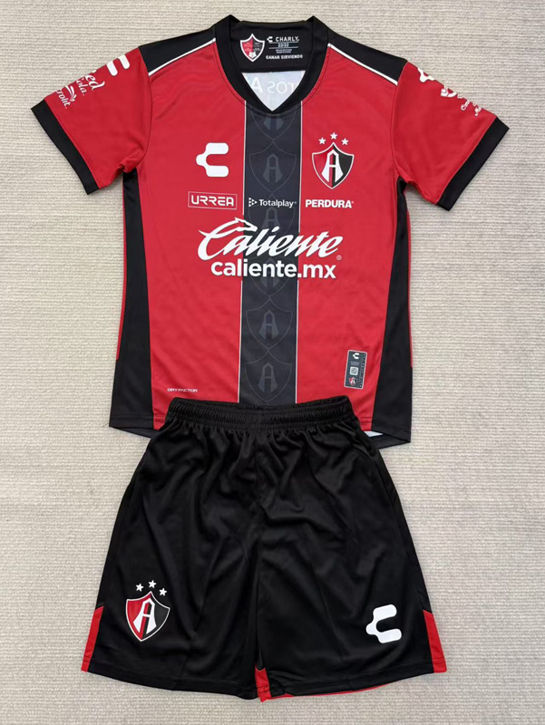 25-26 Atlas Home Kids Soccer Jersey