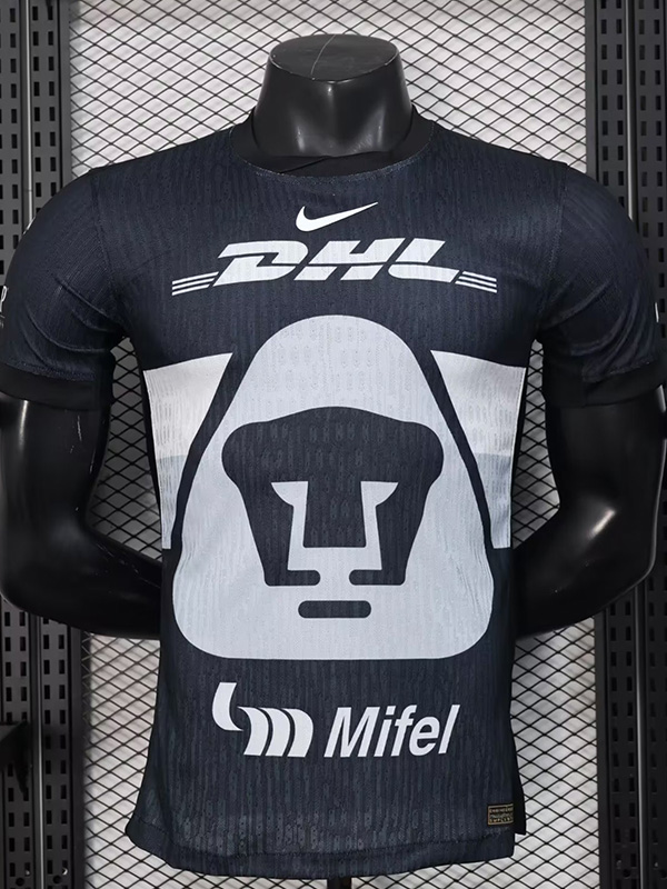 25-26 Pumas UNAM Black Special Edition Player Version Soccer Jersey