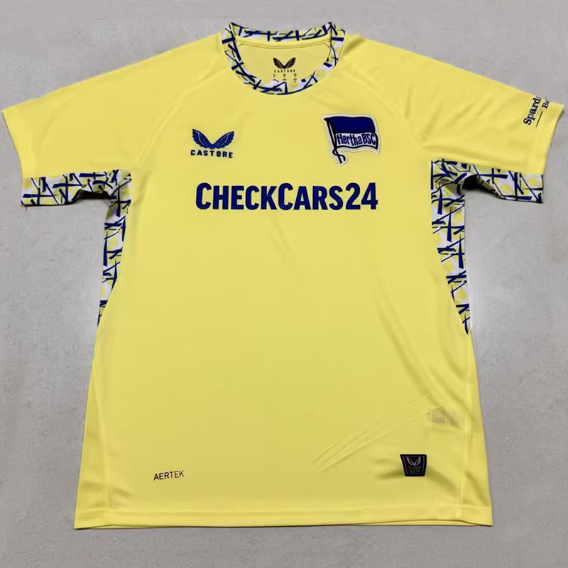 25-26 Hertha BSC Third Fans Soccer Jersey