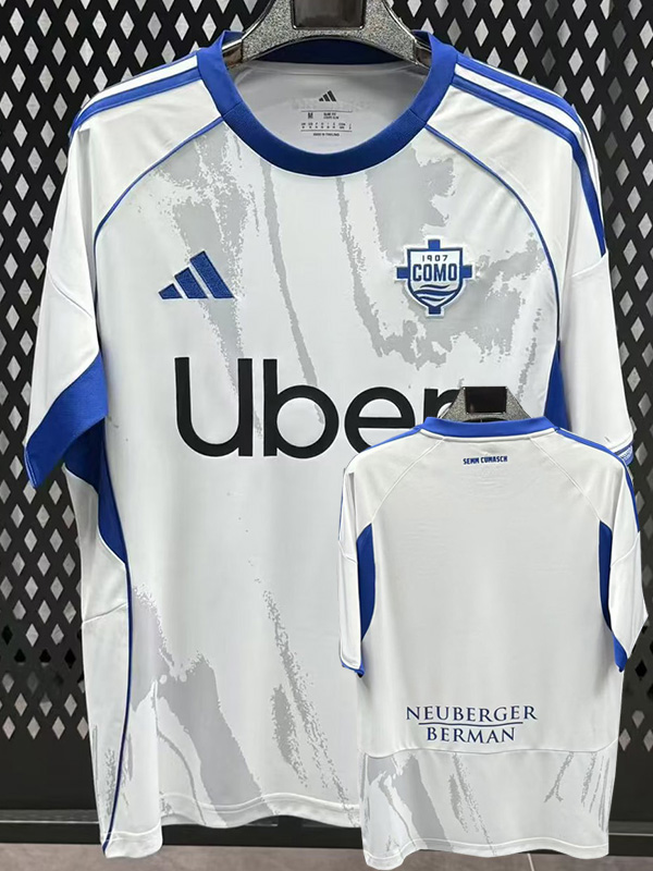 25-26 Como Away Fans Soccer Jersey