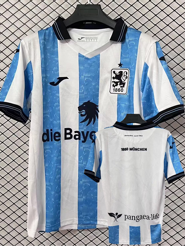 25-26 Munchen 1860 Home Fans Soccer Jersey