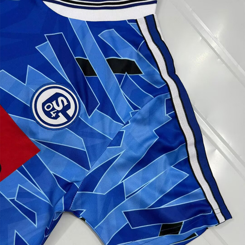 1993-1994 Schalke 04 Home Retro Soccer Jersey