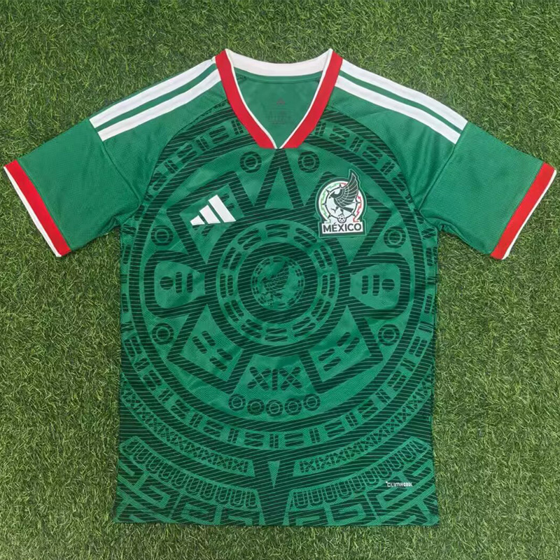 25-26 Mexico Green Fans Soccer Jersey