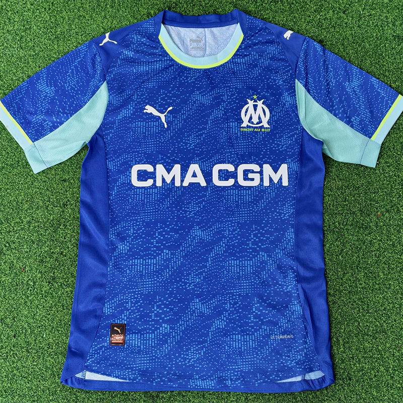 25-26 Marseille Third Player Version Soccer Jersey