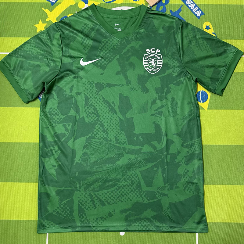 25-26 Sporting Lisbon Green Training shirts