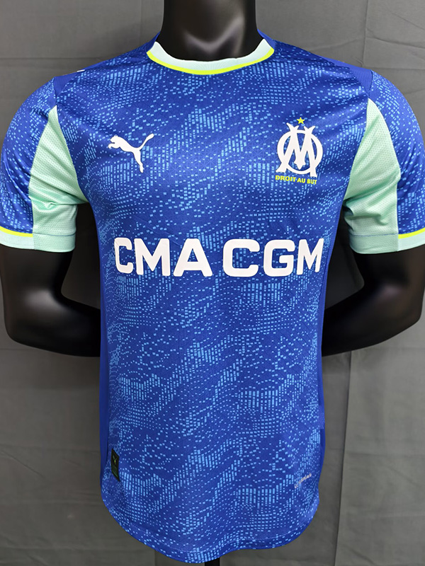 25-26 Marseille Third Player Version Soccer Jersey