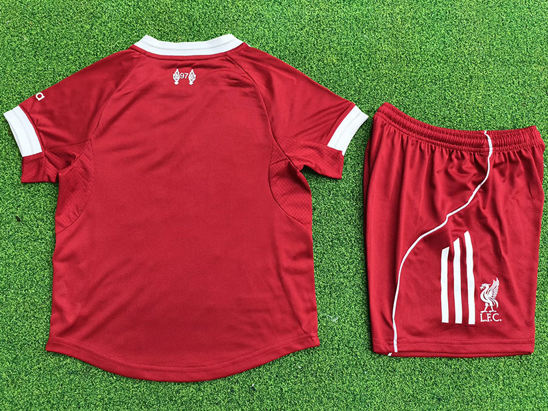 25-26 LIV Home Kids Player Version Soccer Jersey (球员童装)