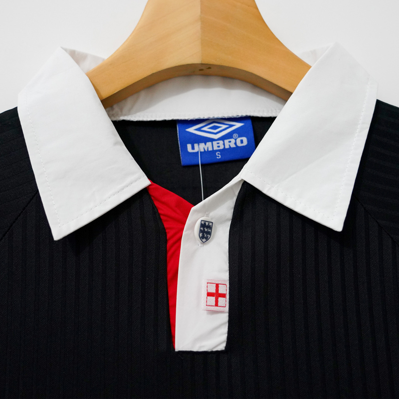 1998 England Away Retro Soccer Jersey