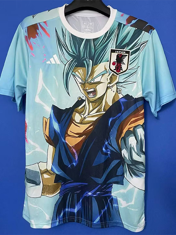 25-26 Japan Blue Special Edition Fans Soccer Jersey (蓝赛亚人)