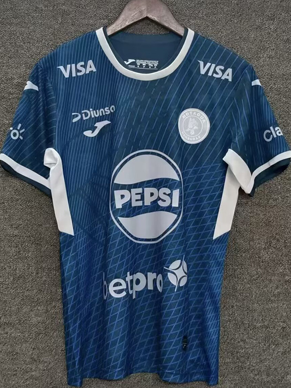 25-26 Motagua Blue Fans Soccer Jersey 莫塔瓜