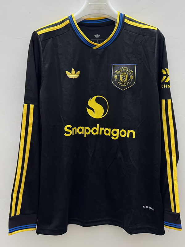 25-26 Man Utd Third Long Sleeve Soccer Jersey (长袖)