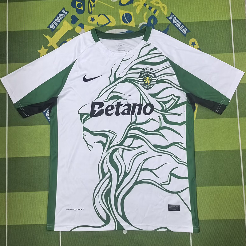 25-26 Sporting Lisbon Special Edition Training shirts (狮头)