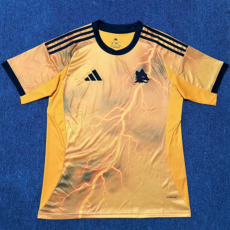 25-26 Roma Away Fans Soccer Jersey