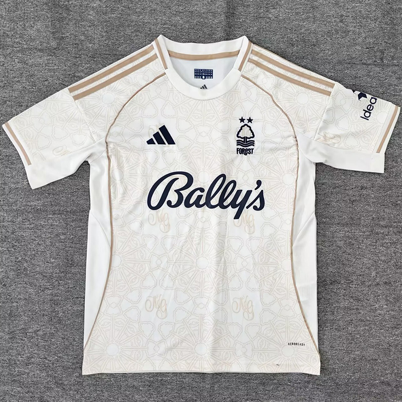 25-26 Nottingham Forest Away Fans Soccer Jersey (前广告)