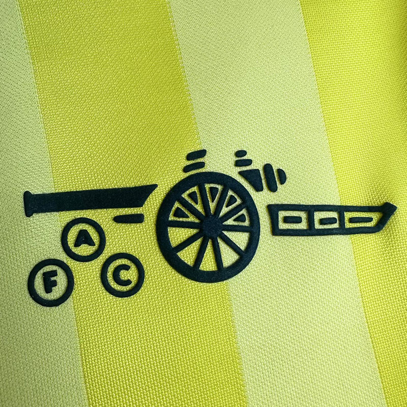 1983-1986 ARS Away Yellow Retro Soccer Jersey