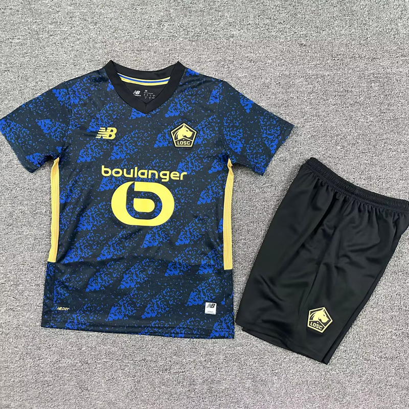 25-26 Lille Third Kids Soccer Jersey