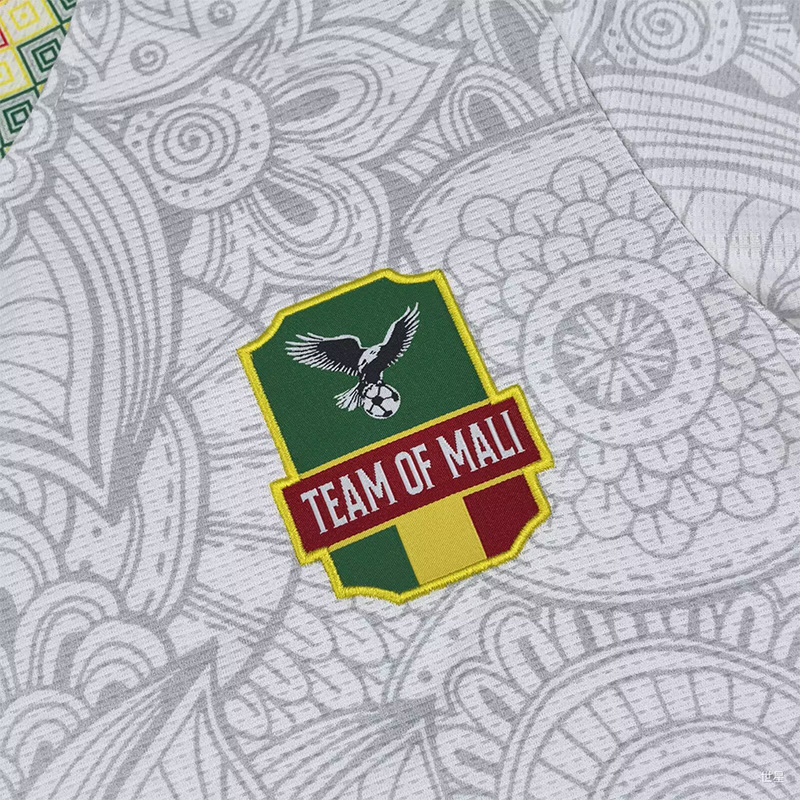 25-26 Mali White Fans Soccer Jersey