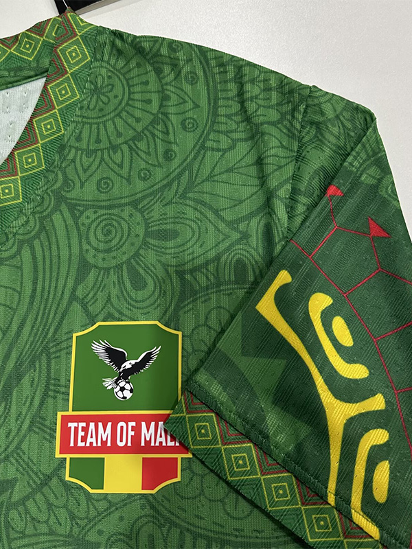 25-26 Mali Green Player Version Soccer Jersey