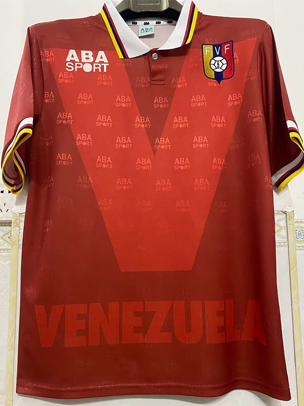 1998 Venezuela Home Retro Soccer Jersey
