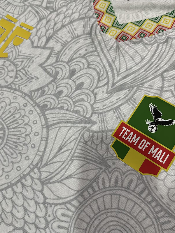 25-26 Mali White Player Version Soccer Jersey