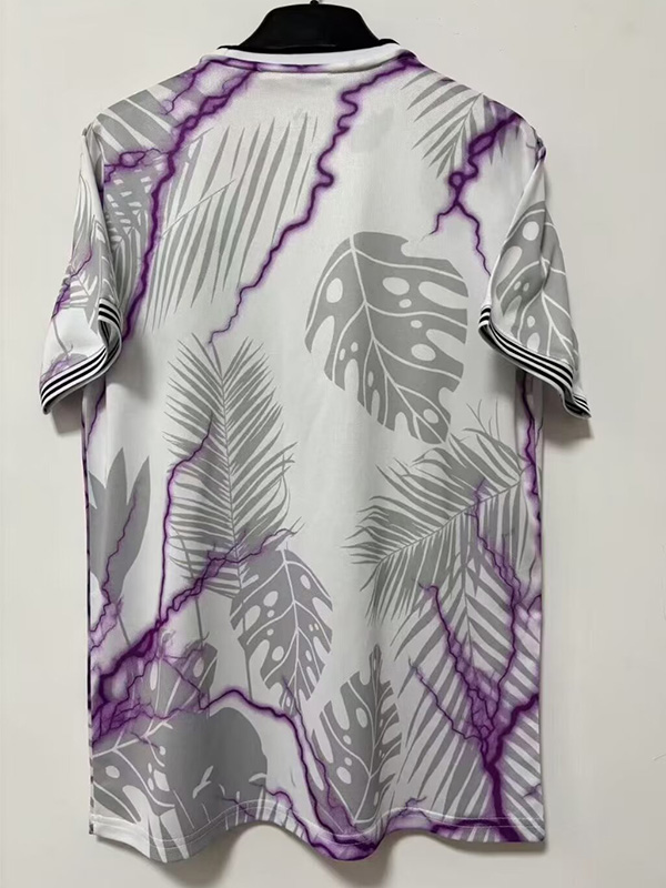 25-26 RMA White Special Edition Fans Training Shirts (闪电紫)