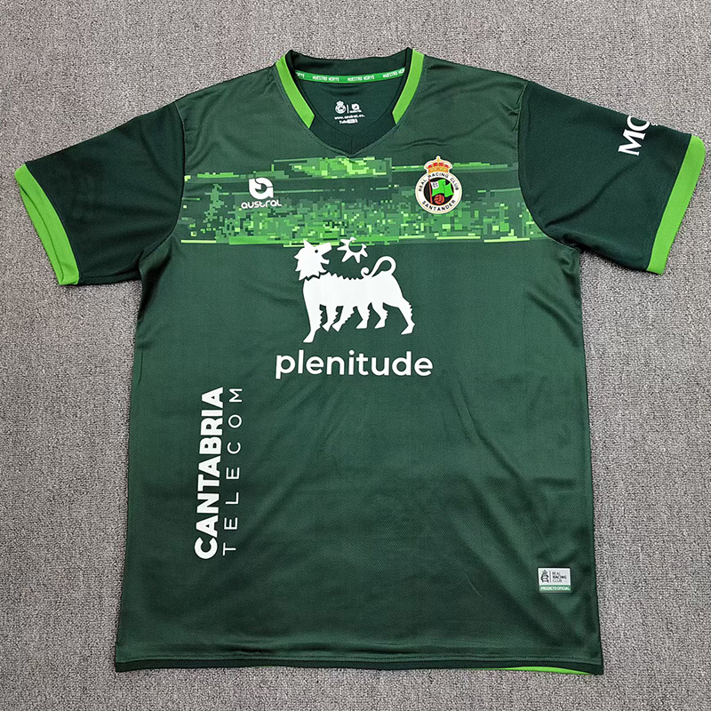25-26 Racing de Santander Away Fans Soccer Jersey