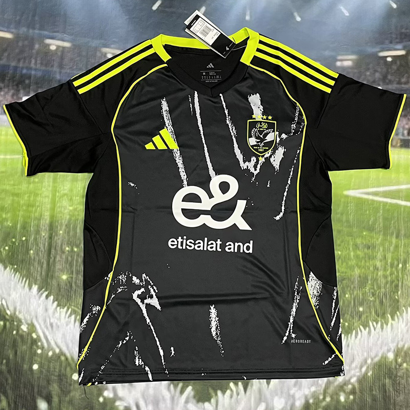 25-26 AL AHLY SC Away Fans Soccer Jersey