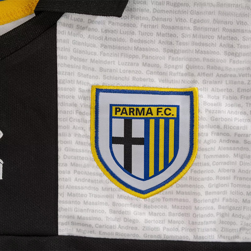 2012-2013 Parma White Retro Soccer Jersey