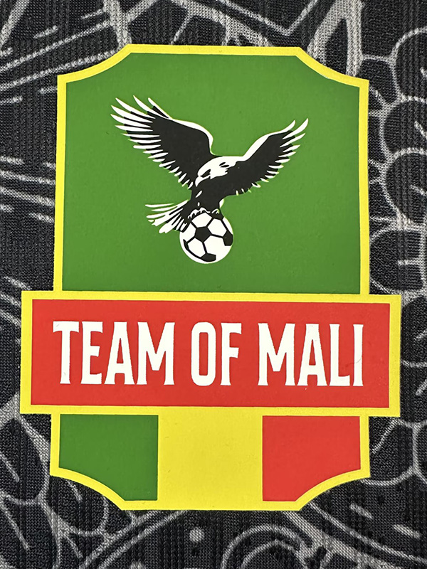 25-26 Mali Black Player Version Soccer Jersey