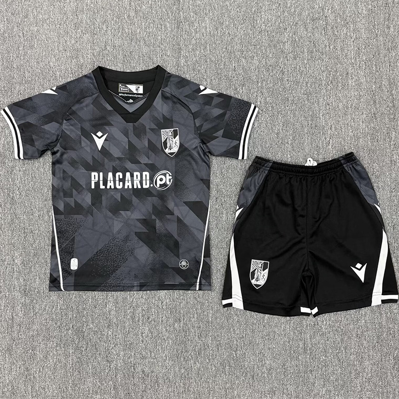 25-26 Vitoria Guimaraes Away Kids Soccer Jersey