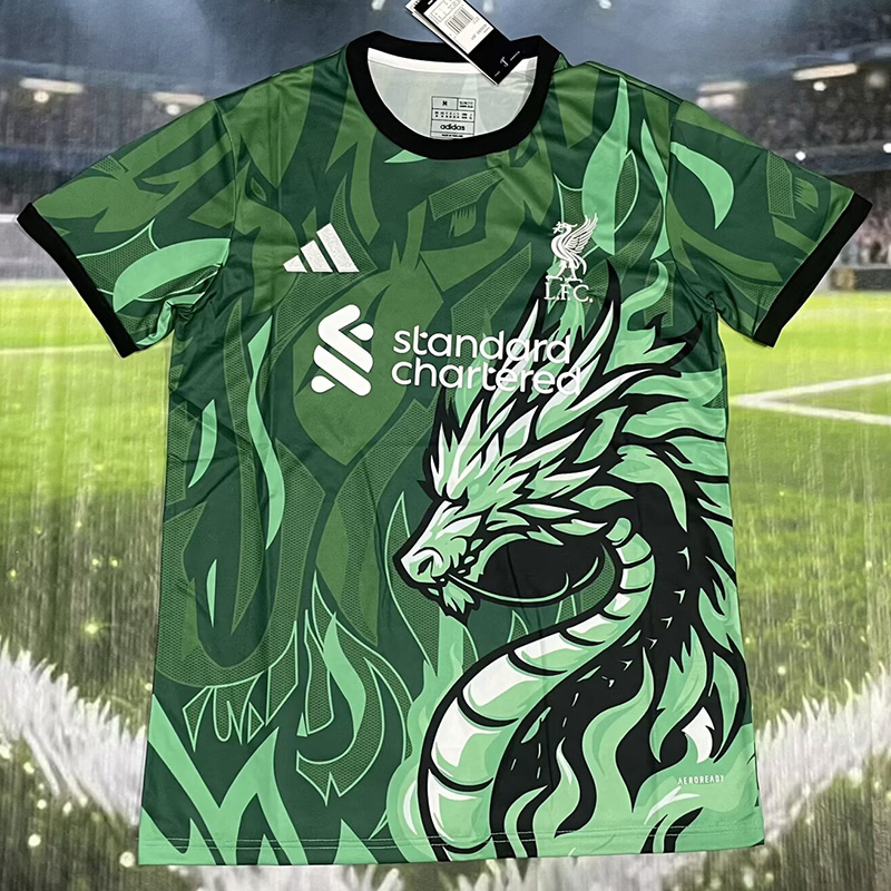 25-26 LIV Green Special Edition Fans Training shirts
