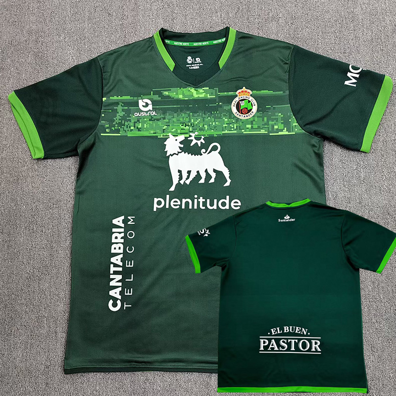 25-26 Racing de Santander Away Fans Soccer Jersey
