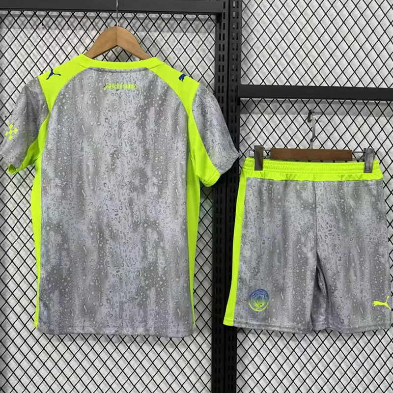 25-26 Man City Third Kids Soccer Jersey