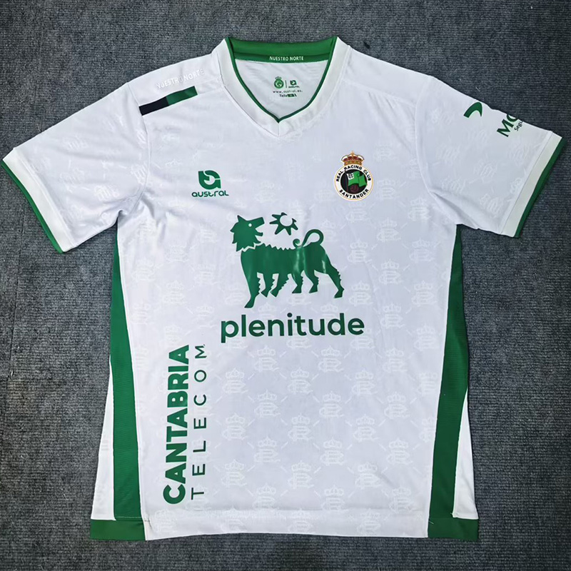 25-26 Racing de Santander Home Fans Soccer Jersey