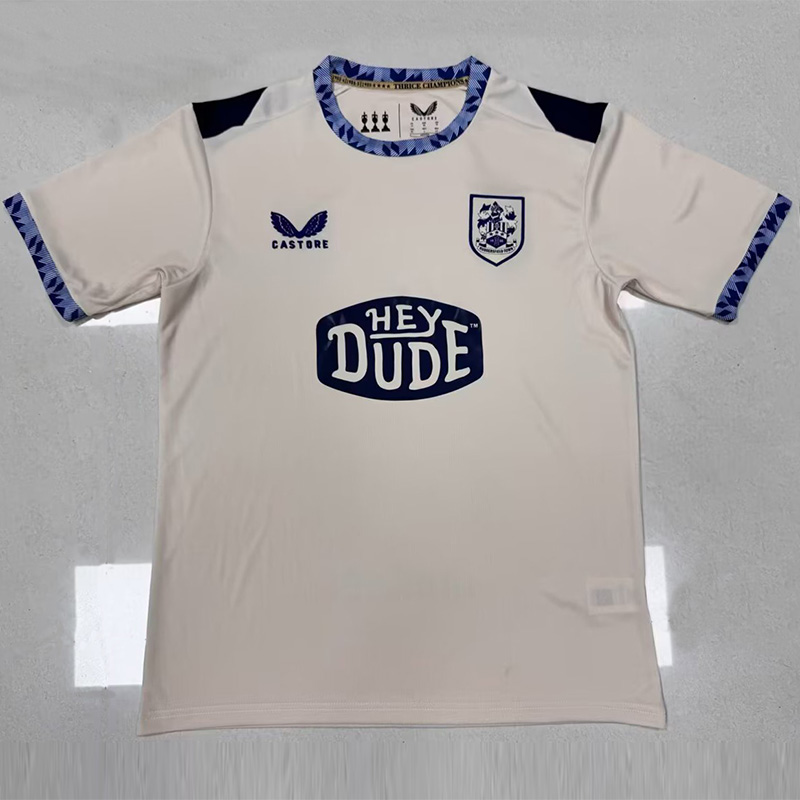 25-26 Huddersfield Town Third Fans Soccer Jersey