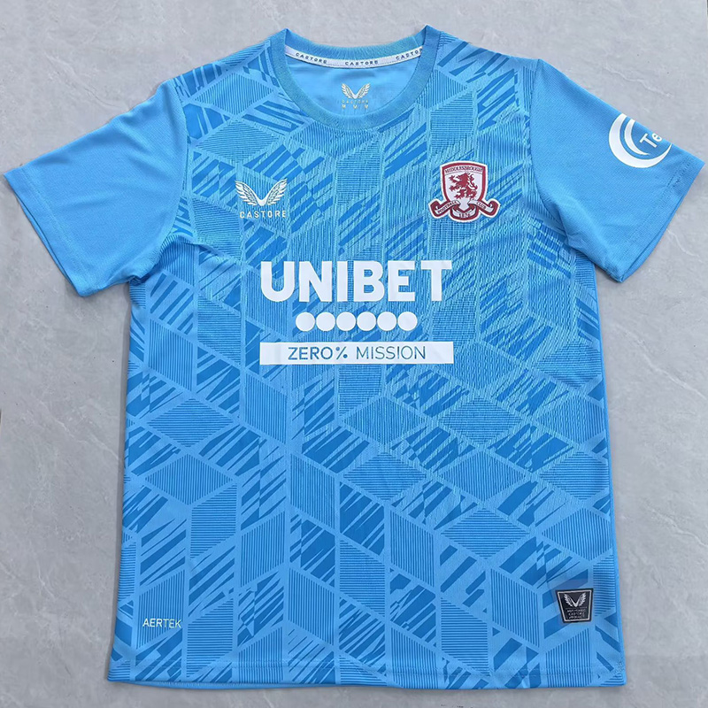 25-26 Middlesbrough Third Fans Soccer Jersey