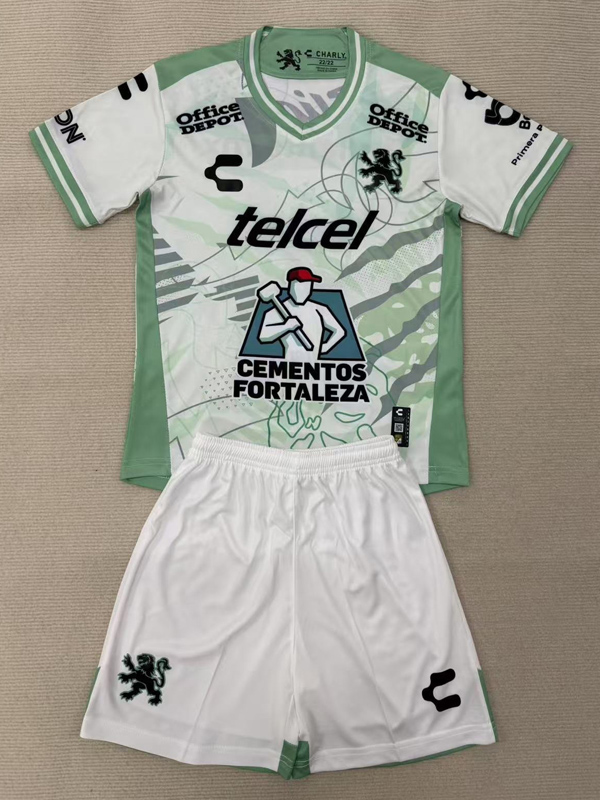 25-26 Leon Away Kids Soccer Jersey