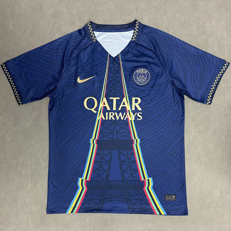 25-26 PSG Royal Blue Special Edition Training Shirts