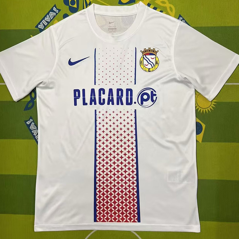 25-26 Alverca FC Away Fans Soccer Jersey