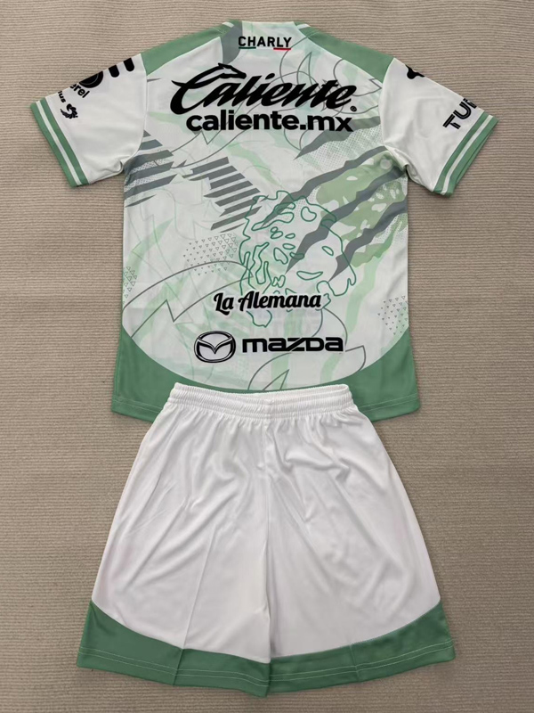 25-26 Leon Away Kids Soccer Jersey