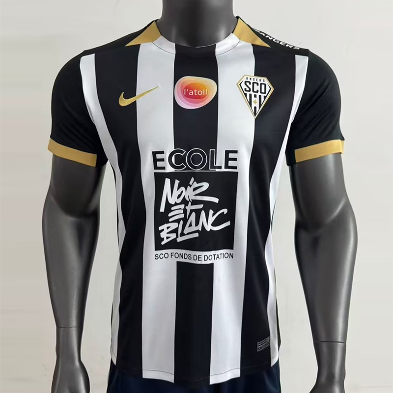 25-26 Angers SCO Home Fans Soccer Jersey