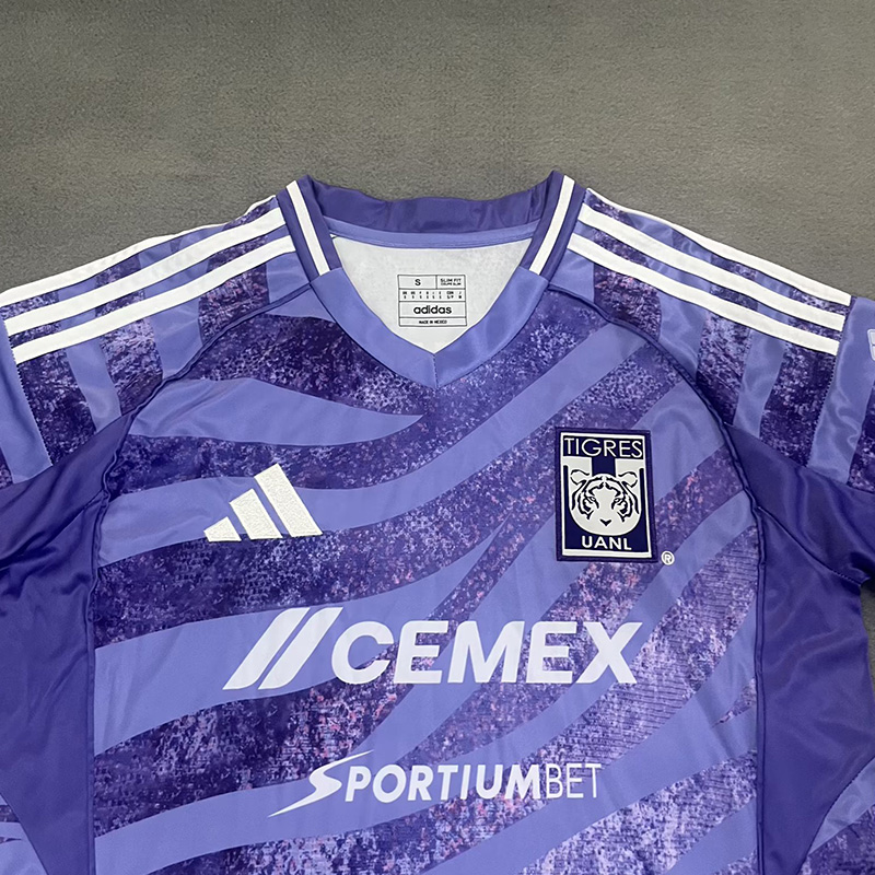 25-26 Tigres UANL Purple Training shirts