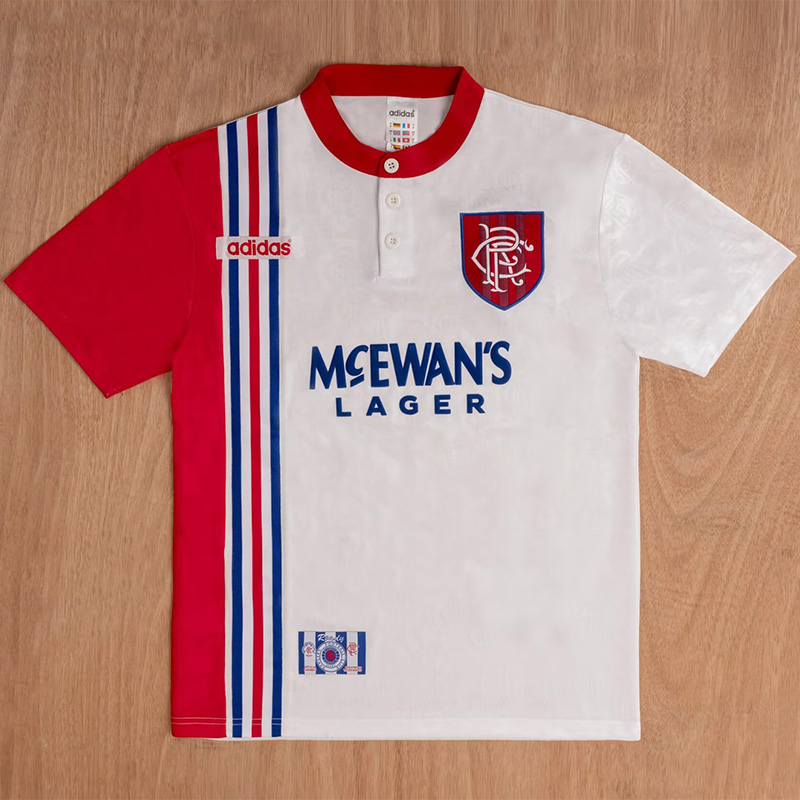 1996-1997 Rangers Away Retro Soccer Jersey