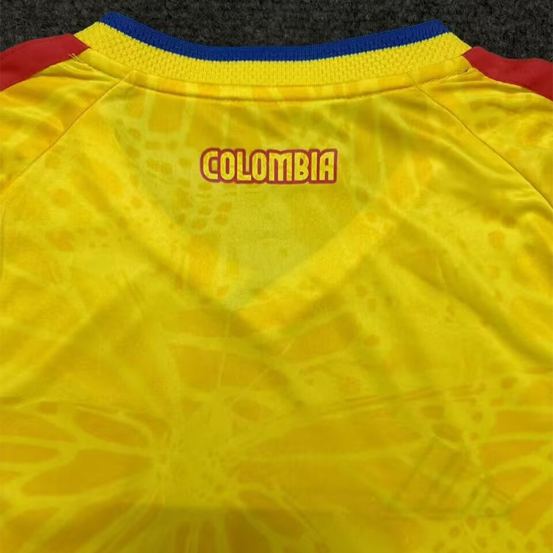 25-26 Colombia Yellow Fans Soccer Jersey