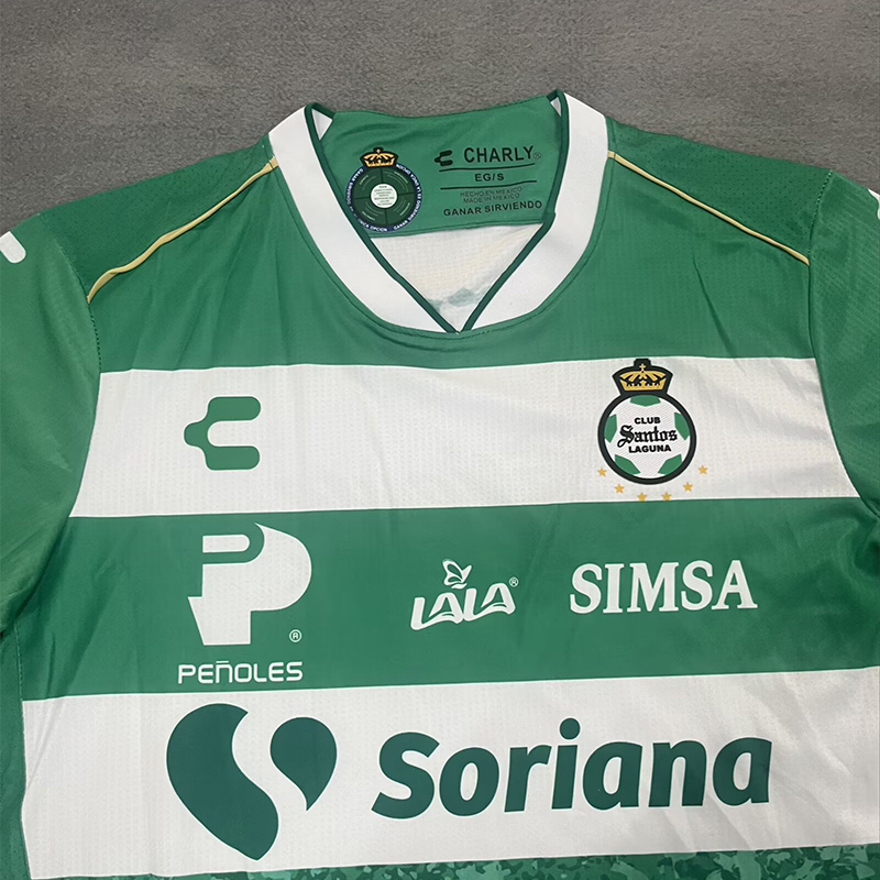 25-26 Santos Laguna Home Fans Soccer Jersey
