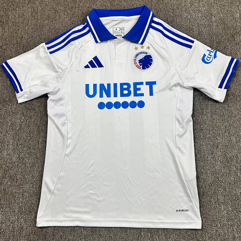 25-26 Copenhagen FC Home Fans Soccer Jersey