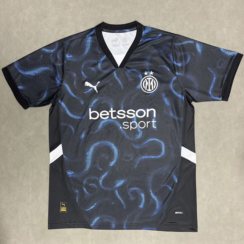 25-26 INT Black Special Edition Training shirts (蛇纹)